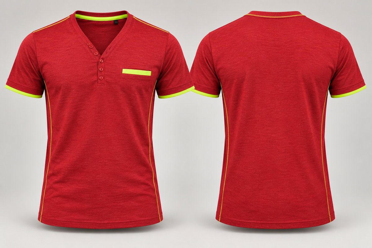 Premium Soft Knit Henley T-Shirt | SITASONI™ trend