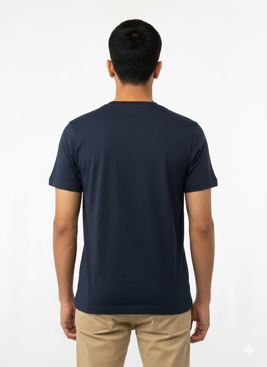 Men’s Maroon Graphic Printed Down Shoulder T-Shirt | Premium Cotton | 220 GSM